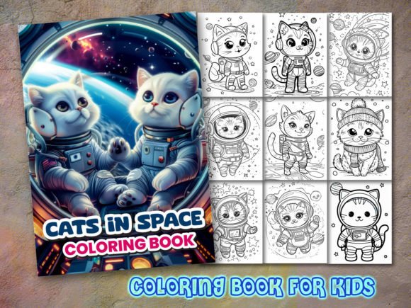 Cat Coloring Page and Coloring Book Review
