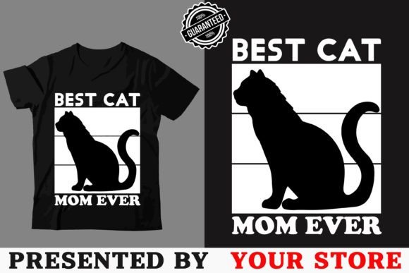 Cat Retro Cat T-Shirt Design Review