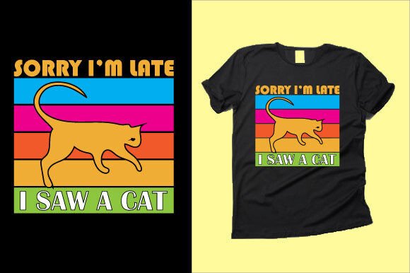 Cat T-Shirt Design 37 Review