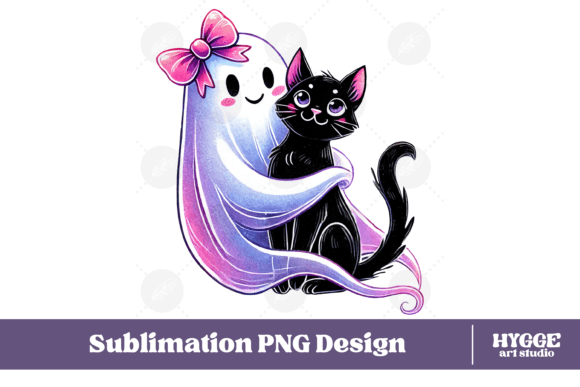 Coquette Ghost Clipart Cat Halloween PNG Review