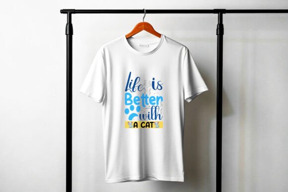 Modern Cat Life Trendy T-Shirt Design Review